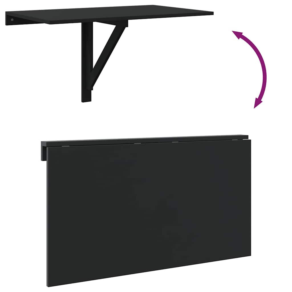 Mesa Plegable de Pared Escritorio Flotante de Ordenador para Bar Cocina vidaXL - Imagen 50 de 60