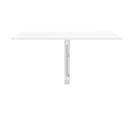vidaXL Folding Wall Table High Gloss White 100x60x56 cm Engineered Wood