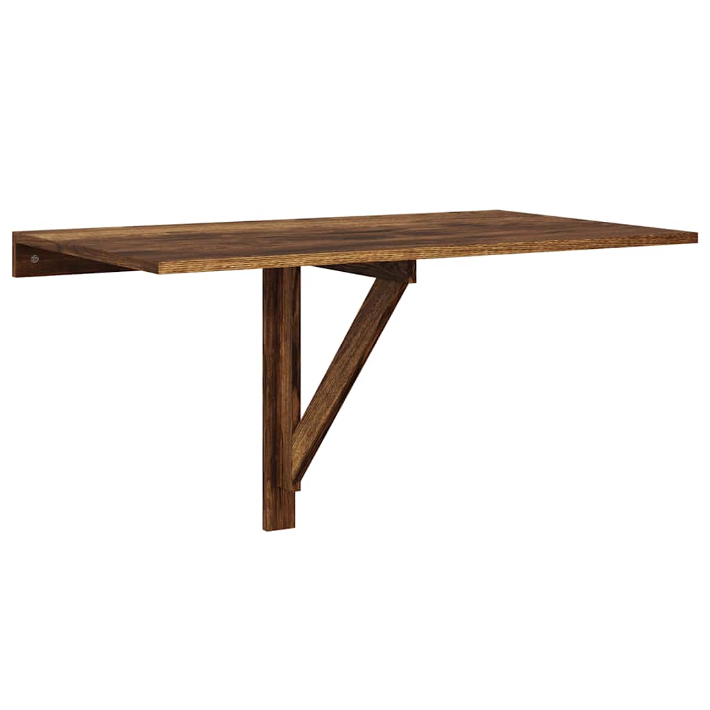 vidaXL Nástěnný sklápěcí stůl kouřový dub 100x60x56cm kompozitní dřevo