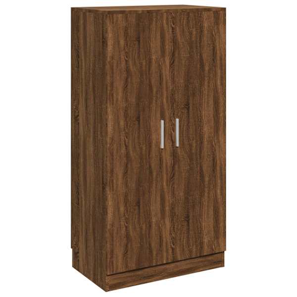 vidaXL kingakapp, pruun tamm, 55 x 35 x 108 cm, t&ouml;&ouml;deldud puit