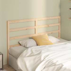 vidaXL Bed Headboard 166x4x100 cm Solid Wood Pine