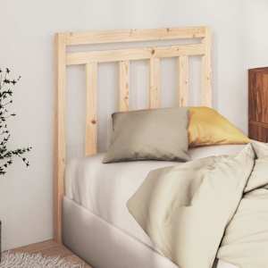 vidaXL Bed Headboard 81x4x100 cm Solid Wood Pine