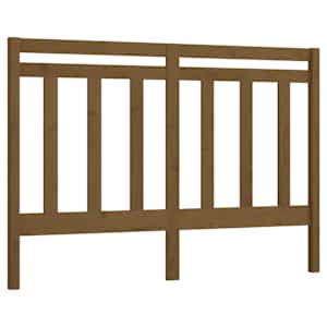 Čelo postele medově hnědé 166 x 4 x 100 cm masivní borovice - obrázek 2