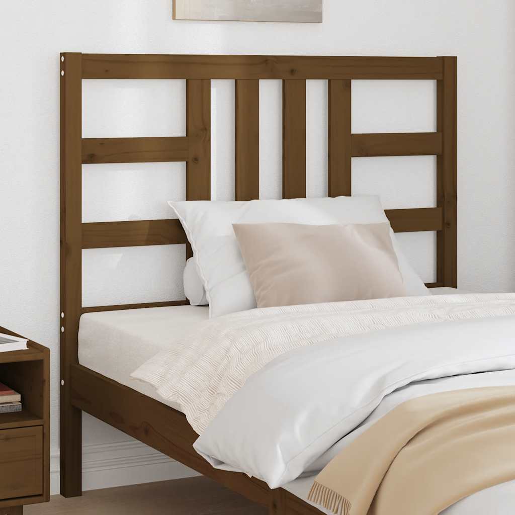 vidaXL Wezgowie ka, miodowy brz, 106x4x100cm, lite drewno sosnowe