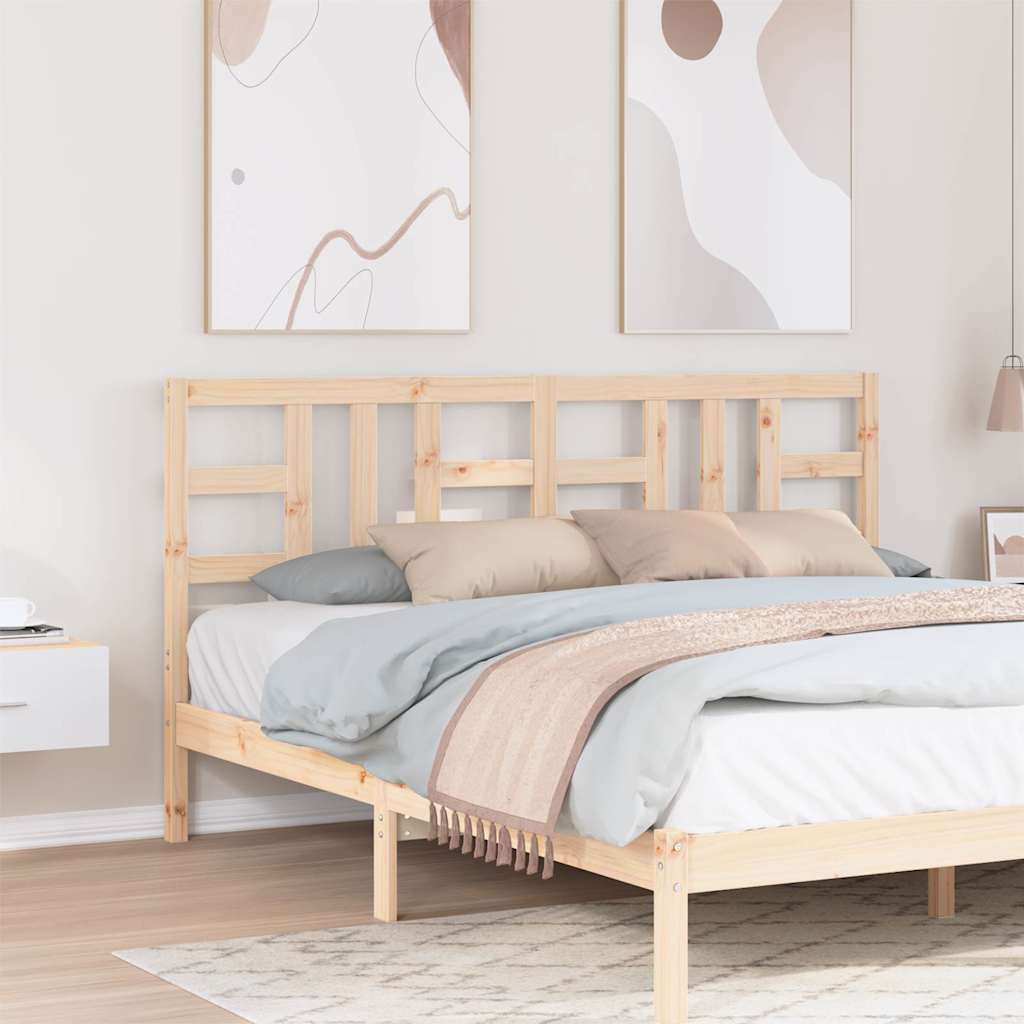 Tête de lit 186x4x100 cm Bois massif de pin