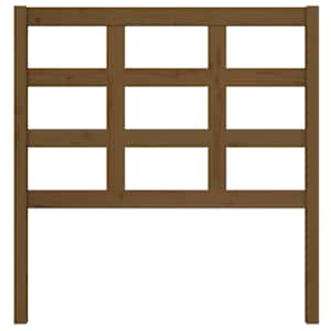 vidaXL Testiera per Letto ambra 95,5x4x100cm in Legno Massello di Pino