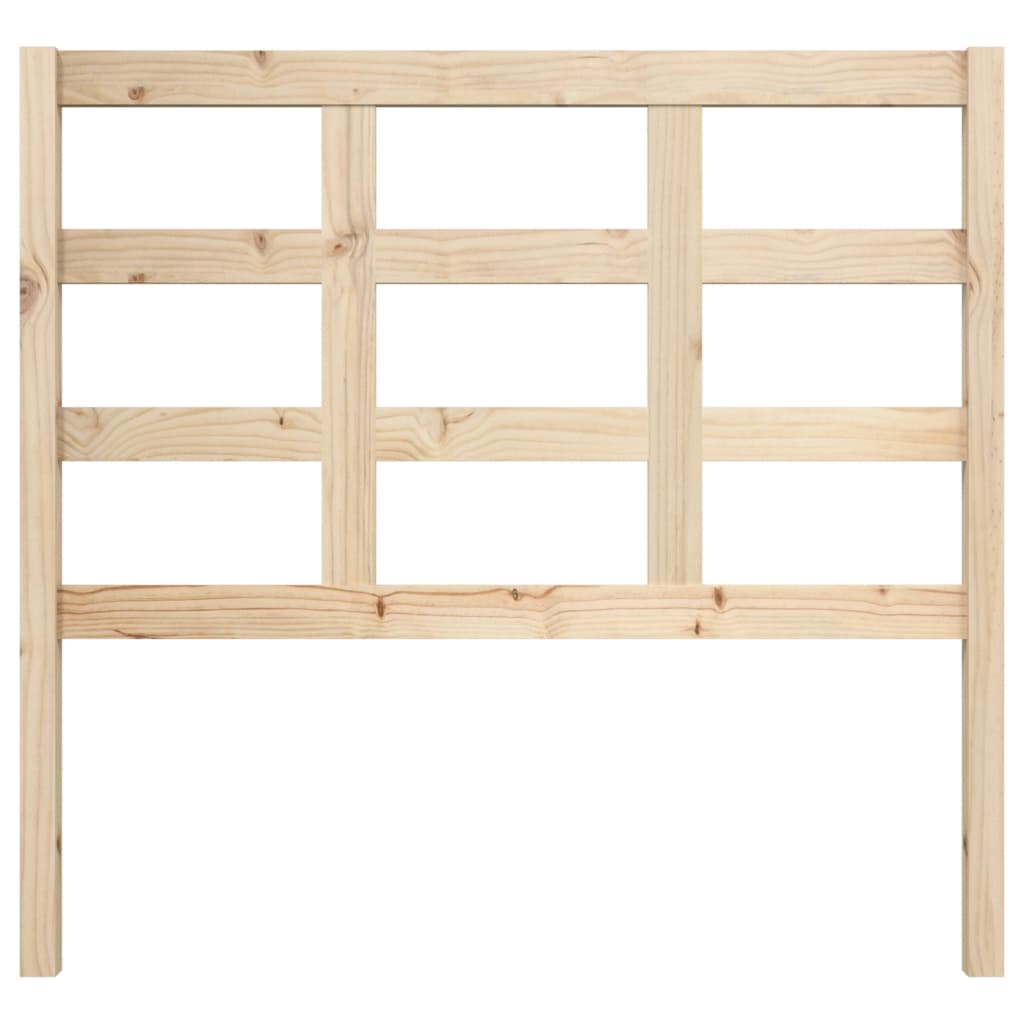 vidaXL Hoofdbord 105,5x4x100 cm massief grenenhout afbeelding