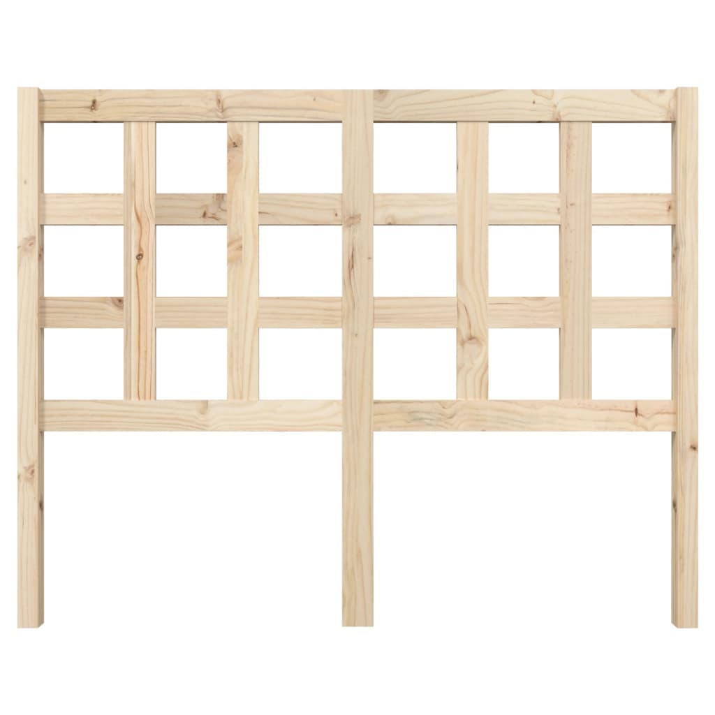 vidaXL Čelo postele 125,5x4x100 cm masívna borovica