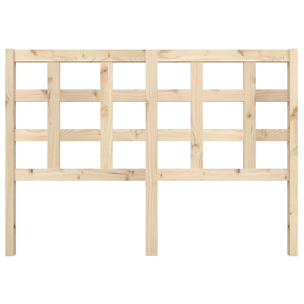 

vidaXL Hoofdbord 140,5x4x100 cm massief grenenhout