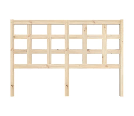 vidaXL Tăblie de pat, 145,5x4x100 cm, lemn masiv de pin