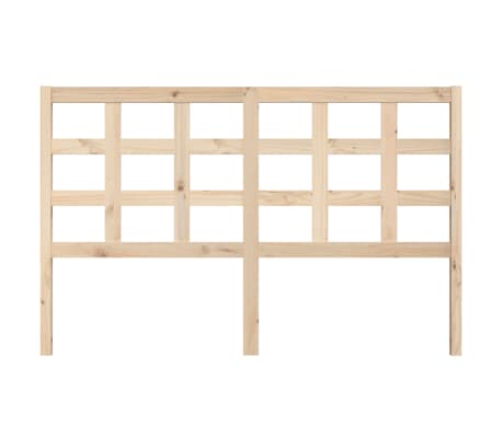 vidaXL Tăblie de pat, 156x4x100 cm, lemn masiv de pin