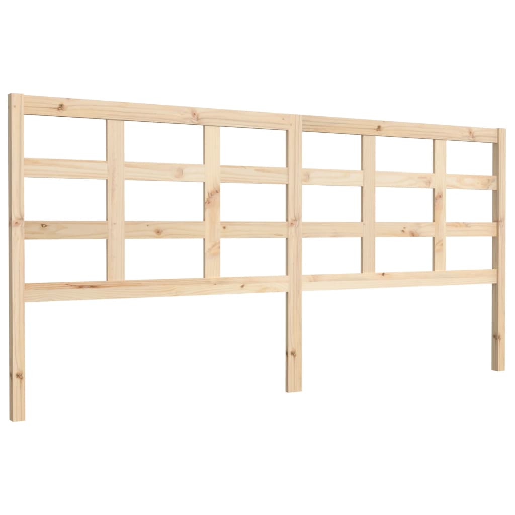 vidaXL Čelo postele 205,5 x 4 x 100 cm masivní borovice