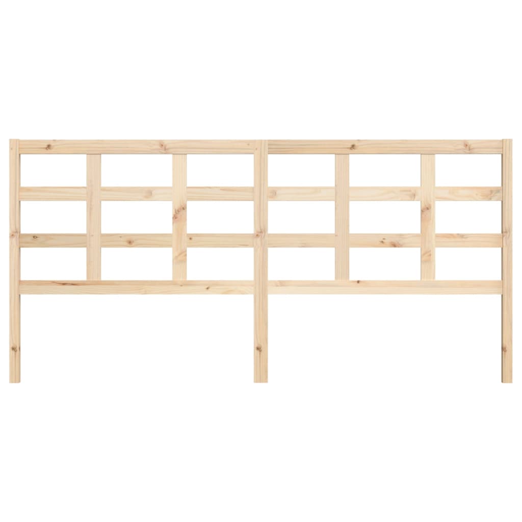 vidaXL Tăblie de pat, 205,5x4x100 cm, lemn masiv de pin
