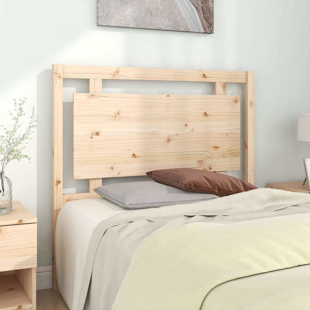 vidaXL Wezg�owie ��ka, 105,5x4x100 cm, lite drewno sosnowe