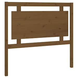 Čelo postele medově hnědé 105,5 x 4 x 100 cm masivní borovice - obrázek 2