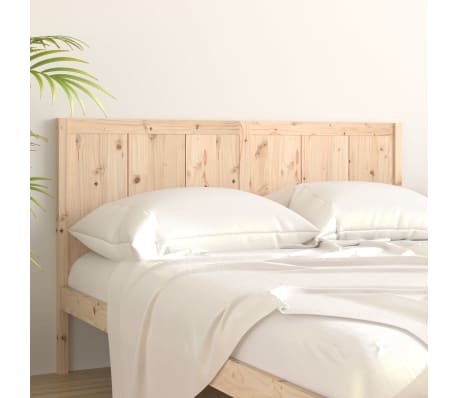 vidaXL Bed Headboard 185.5x4x100 cm Solid Pine Wood