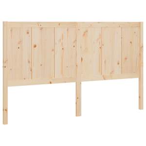Čelo postele 205,5 x 4 x 100 cm masivní borovice - obrázek 2