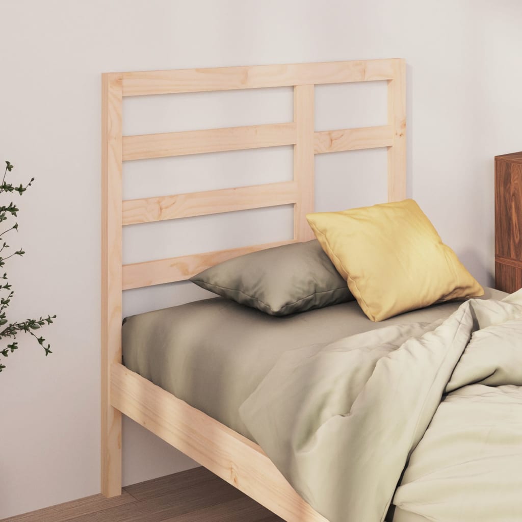 

vidaXL Hoofdbord 81x4x104 cm massief grenenhout