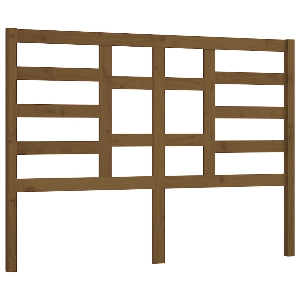 vidaXL Čelo postele medově hnědé 166 x 4 x 104 cm masivní borovice