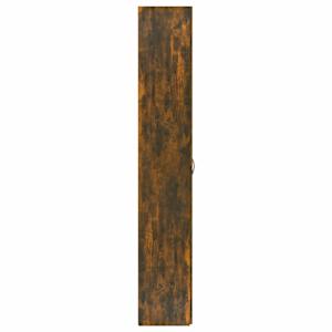 Kancelářská skříň kouřový dub 60 x 32 x 190 cm kompozitní dřevo - obrázek 7