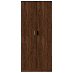 vidaXL Ormar boja smeđeg hrasta 80 x 52 x 180 cm od konstruiranog drva