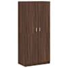 vidaXL riidekapp, pruun tamm, 90 x 52 x 200 cm, tehispuit