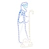 vidaXL j&otilde;ulukarjase ja -lamba figuur 168 LED 102,5x35 cm