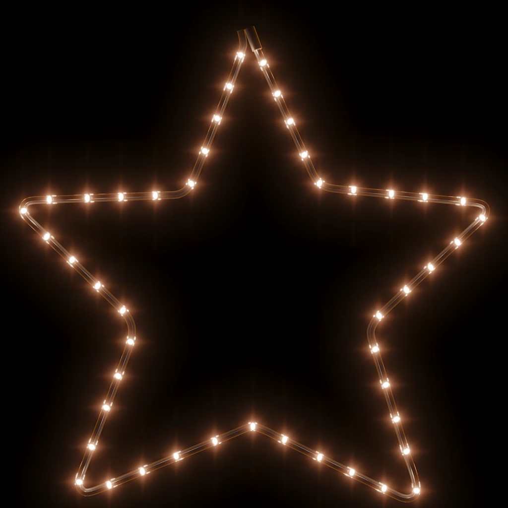 Thumbnail - vidaXL LED-Silhouette Weihnachtsstern 48 LEDs Warmweiß 56 cm