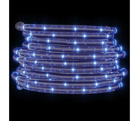 vidaXL Ljusslang med 480 lysdioder kallvit 20 m PVC