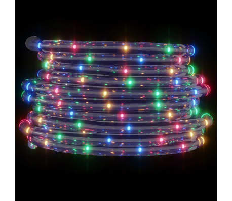 vidaXL Φωτάκια σε Σωλήνα με 1200 LED Πολύχρωμα 50 μ. από PVC