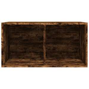Úložný box na LP desky kouřový dub 71x34x36 cm kompozitní dřevo - obrázek 6