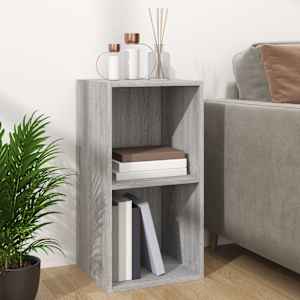 Úložný box na LP desky šedý sonoma 71x34x36 cm kompozitní dřevo - obrázek 8