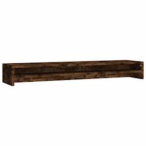 vidaXL monitorialus, suitsutatud tamm, 100 x 24 x 13 cm, tehispuit