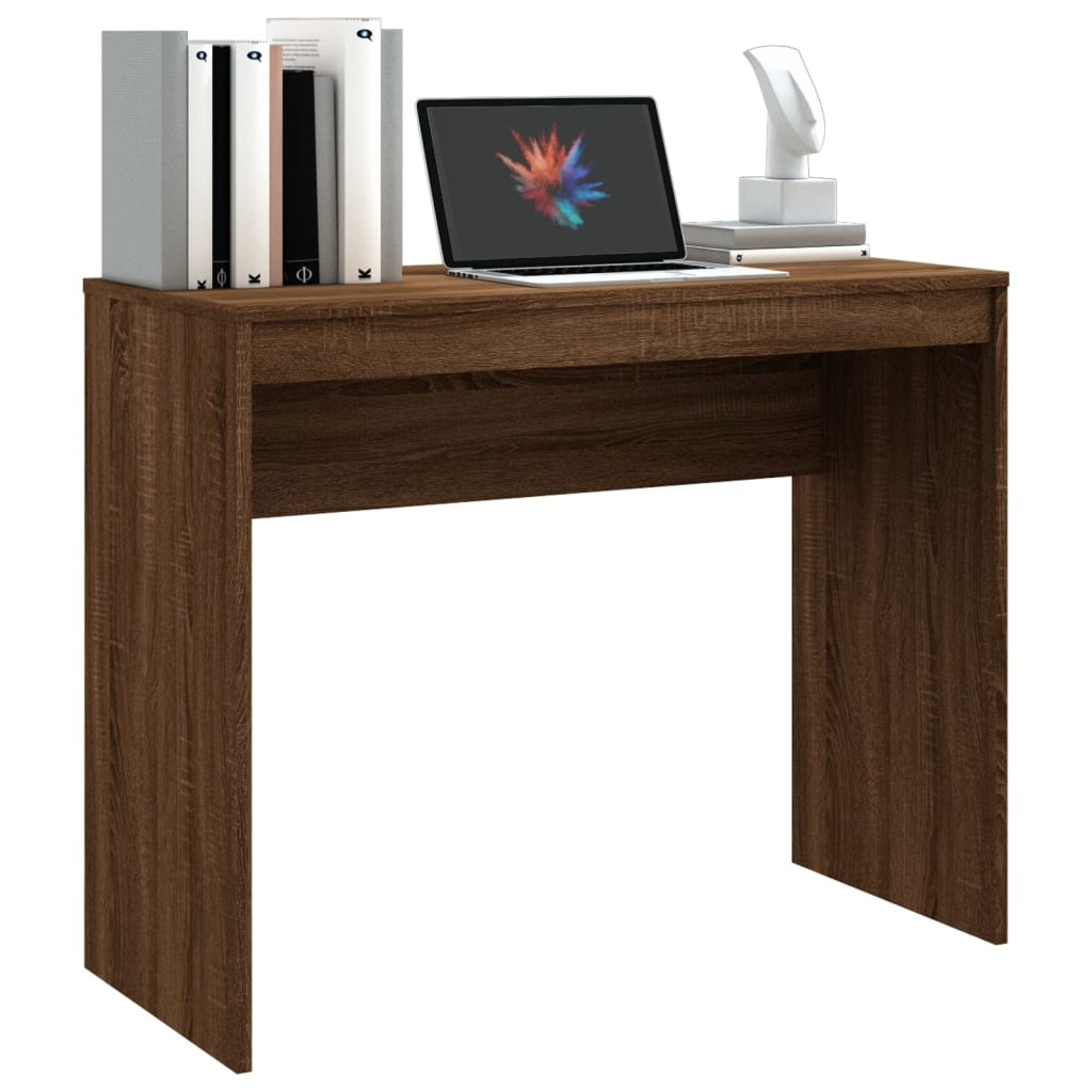 Desk Brown Oak 90x40x72 Cm Engineered Wood VidaXL 13 width=274