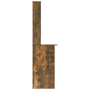 Psací stůl s policemi kouřový dub 110 x 45 x 157 cm kompozit - obrázek 4