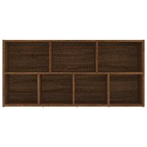 Knihovna hnědý dub 50 x 25 x 106 cm - obrázek 10