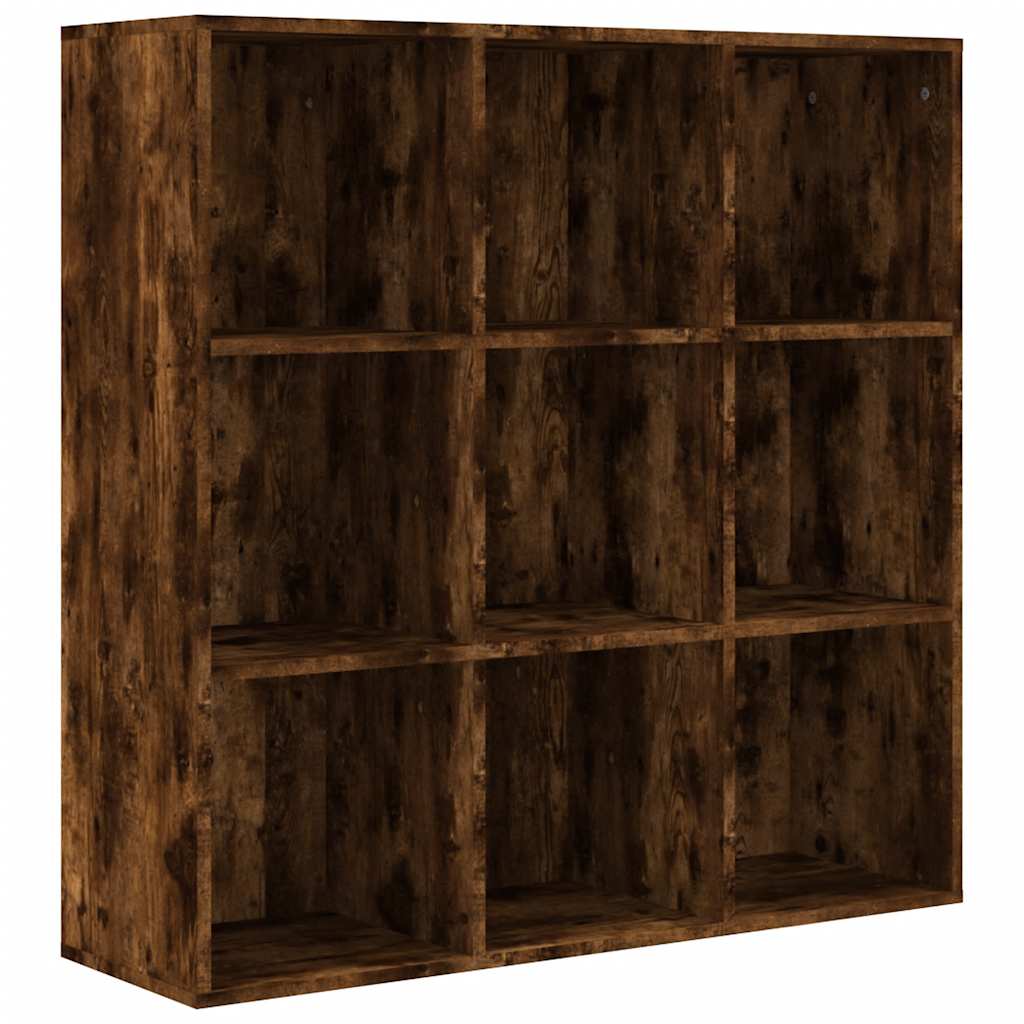 vidaXL Knihovna kouřový dub 98 x 29 x 97,5 cm