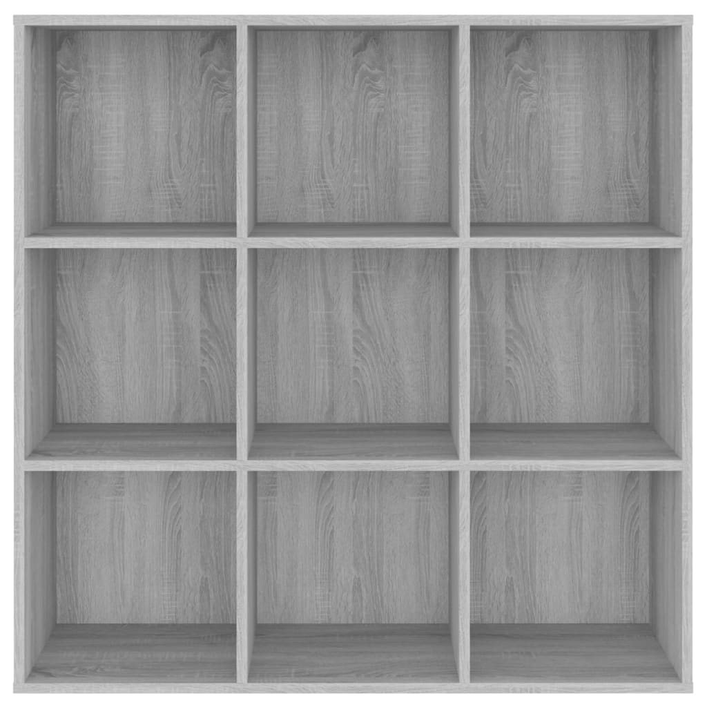 vidaXL Boekenkast 98x29x97,5 cm grijs sonoma eikenkleurig afbeelding