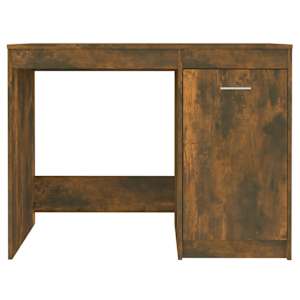 Psací stůl kouřový dub 100 x 50 x 76 cm kompozitní dřevo - obrázek 4