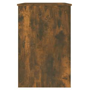 Psací stůl kouřový dub 100 x 50 x 76 cm kompozitní dřevo - obrázek 5