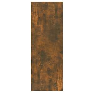 Knihovna kouřový dub 67 x 24 x 161 cm kompozitní dřevo - obrázek 7