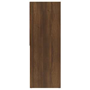Knihovna hnědý dub 67 x 24 x 161 cm kompozitní dřevo - obrázek 7