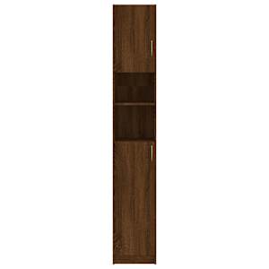 Koupelnová skříňka hnědý dub 32x25,5x190 cm kompozitní dřevo - obrázek 5