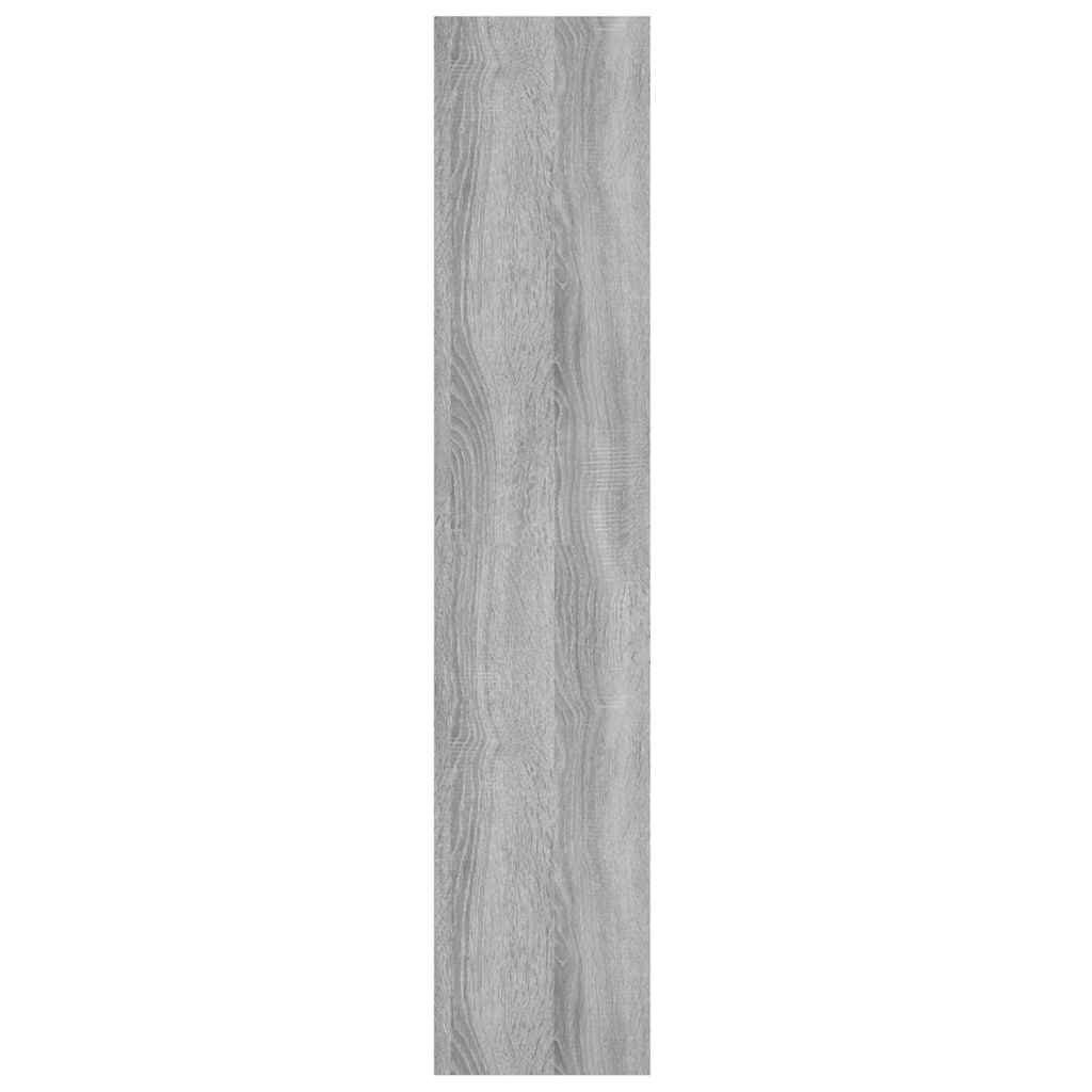 Étagère Murale Chêne Marron 90x16x78 cm Bois d'Ingénierie Flottante