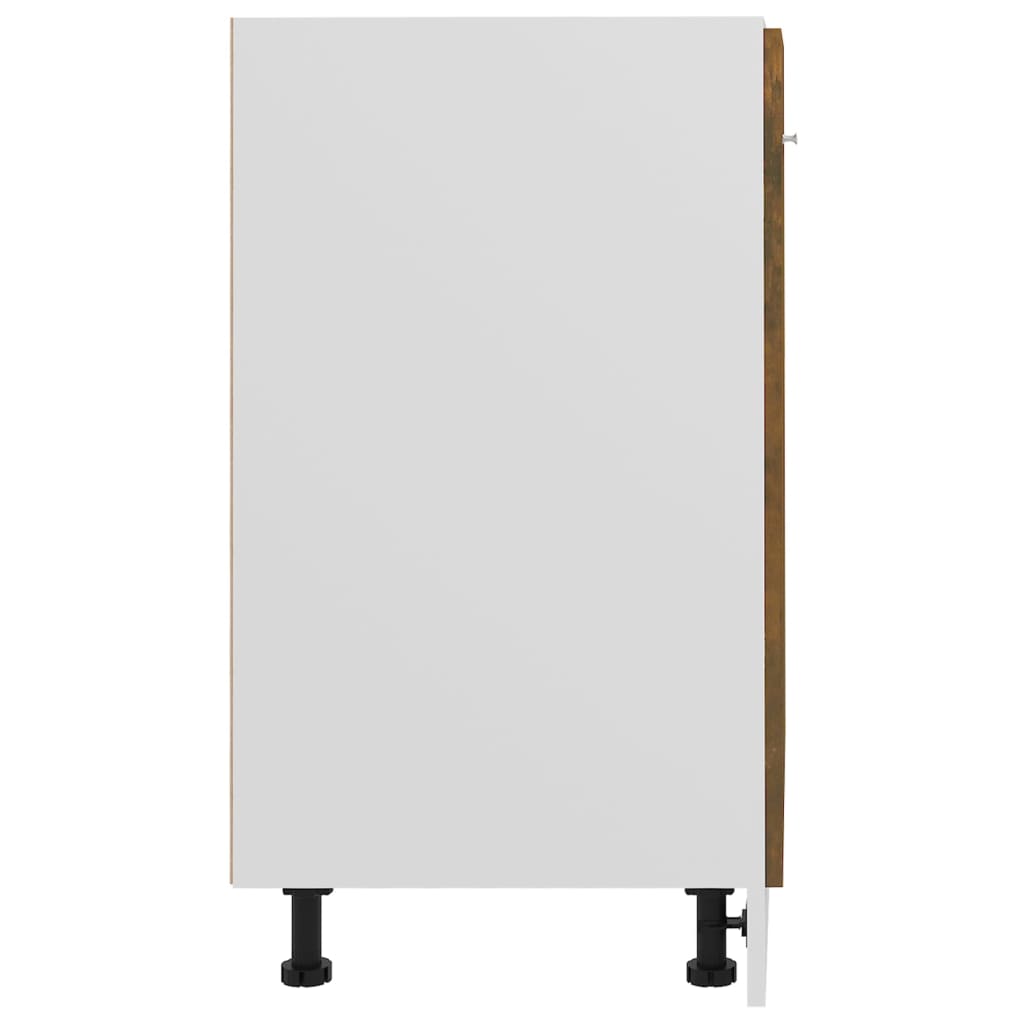 Bottom Cabinet Smoked Oak 60x46x81.5 Cm Engineered Wood VidaXL 15 width=274