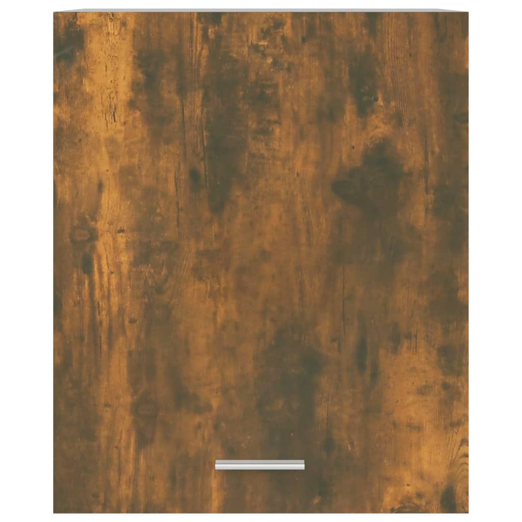 Füstös tölgy színű szerelt fa függőszekrény 50 x 31 x 60 cm 