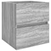 vidaXL valamukapp, hall Sonoma tamm, 41 x 38,5 x 45 cm, tehispuit