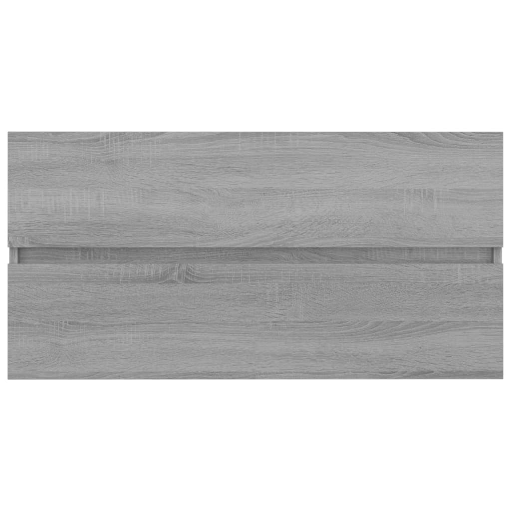 Mobile Sottolavabo Grigio Sonoma 90x38,5x45cm Legno Multistrato VidaXL 16 width=274