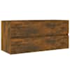 vidaXL valamukapp, suitsutatud tamm, 100 x 38,5 x 45 cm, tehispuit