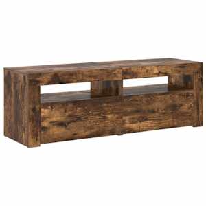 TV skříňka s LED osvětlením kouřový dub 120 x 35 x 40 cm - obrázek 5